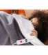 Camry Premium CR 7436 electric blanket 120 W Brown Polyester, Microfleece