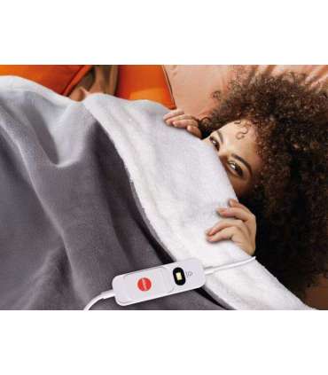 Camry Premium CR 7436 electric blanket 120 W Brown Polyester, Microfleece