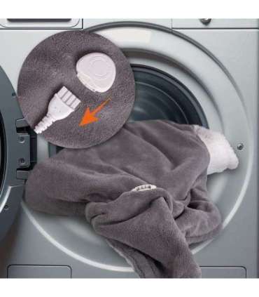 Camry Premium CR 7436 electric blanket 120 W Brown Polyester, Microfleece