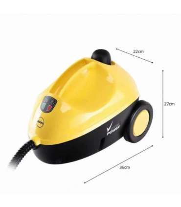 Polti Easy Steam Cylinder steam cleaner 1.2 L Silver