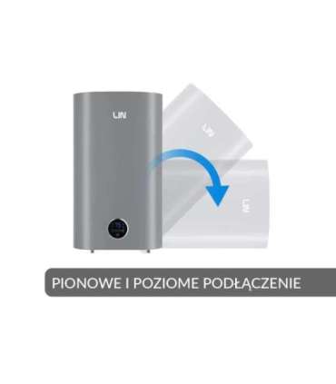 LIN LIFVD1SMGY 80L UNIVERSAL grey electric water heater with Wi-Fi