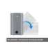 LIN LIFVD1SMGY 80L UNIVERSAL grey electric water heater with Wi-Fi