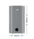LIN LIFVD1SMGY 80L UNIVERSAL grey electric water heater with Wi-Fi