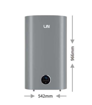 LIN LIFVD1SMGY 80L UNIVERSAL grey electric water heater with Wi-Fi