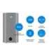 LIN LIFVD1SMGY 100L UNIVERSAL electric water heater, grey, WiFi
