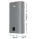 LIN LIFVD1SMGY 100L UNIVERSAL electric water heater, grey, WiFi