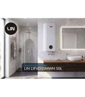 Electric water heater LIN LIFVD1SMWH 50L SMART white