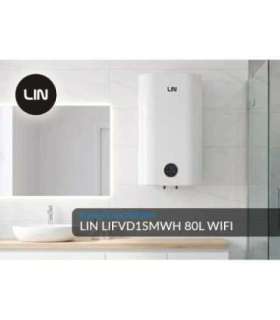 Electric water heater LIN LIFVD1SMWH WI-FI 80L SMART white