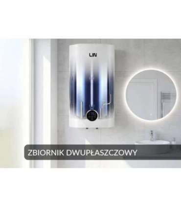 Electric water heater LIN LIFVD1SMWH WI-FI 80L SMART white