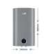LIN LIFVD1SMGY 80L SMART Electric Water Heater, Grey, WiFi