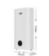 Electric water heater LIN LIFVD1SMWH 50L UNIVERSAL white