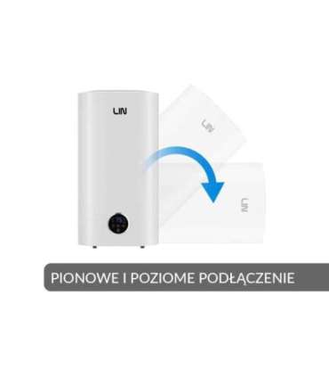 Electric water heater LIN LIFVD1SMWH 50L UNIVERSAL white