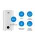 Electric water heater LIN LIFVD1SMWH 50L UNIVERSAL white