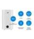 LIN LIFVD1SMWH 80L UNIVERSAL white electric water heater with WiFi