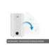 LIN LIFVD1SMWH 80L UNIVERSAL white electric water heater with WiFi