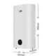 LIN LIFVD1SMWH 80L UNIVERSAL white electric water heater with WiFi