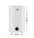 LIN LIFVD1SMWH 80L UNIVERSAL white electric water heater with WiFi