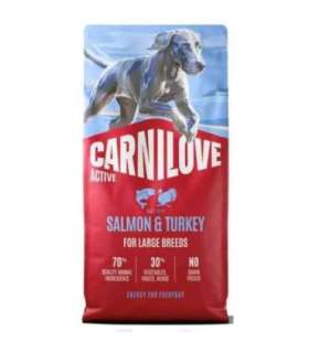 CARNILOVE ACTIVE DOG SALMON&TURKEY AD. LARGE 12kg