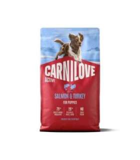 CARNILOVE ACTIVE DOG SALMON&TURKEY PUPPIES 4kg
