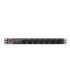Power strip PDU PRO 19 inch 1U 16A 7X SCHUKO SPD-3MP 2m black
