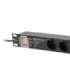 Power strip PDU PRO 19 inch 1U 16A 7X SCHUKO SPD-3MP 2m black