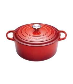 Le Creuset Signature Roaster round 30cm cherry red (21177300602430)