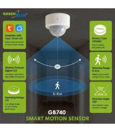 Tuya Zigbee Motion Sensor GB740