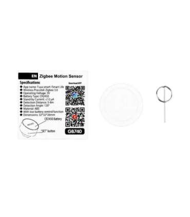 Tuya Zigbee Motion Sensor GB740