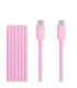 Beats USB-C to USB-C Woven Cable (1.5 m / 5 ft.) - Power Pink