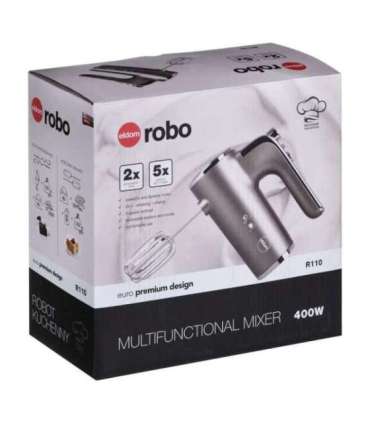 ELDOM ROBO food processor, 400W, turbo button