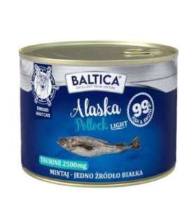 BALTICA EXCELLENT Karma mokra kot Alaska Pollock LIGHT (Mintaj)  185g