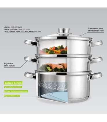 Garnek do gotowania 24cm 5,0L MR-2900-24 MAESTRO