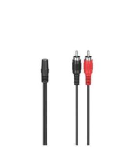 Kaabel Hama 2RCA - 3.5mm socket