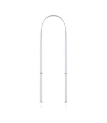Crossbody Strap, Light Gray