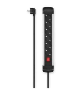 Pikendusjuhe Hama 6-Way, Switch, Wall Mounting, 1.5 m, alu