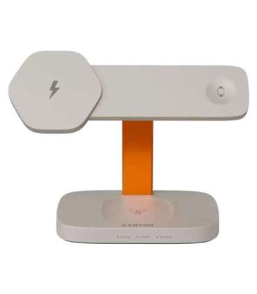 Laadimisdokk Canyon WCS-310 3in1, LightGrey/Orange