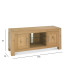 TV-laud TURIN 135x44xH57cm hele tamm, tammespooniga MDF, puit, õlitatud