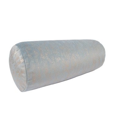 Подушка в рулоне NICE D18x50cm, синий - золотой