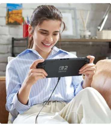 Nintendo Switch 2 portable game console 20.1 cm (7.9") 256 GB Touchscreen Wi-Fi Black
