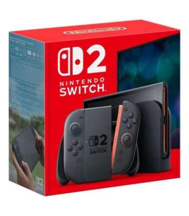 Nintendo Switch 2 portable game console 20.1 cm (7.9") 256 GB Touchscreen Wi-Fi Black