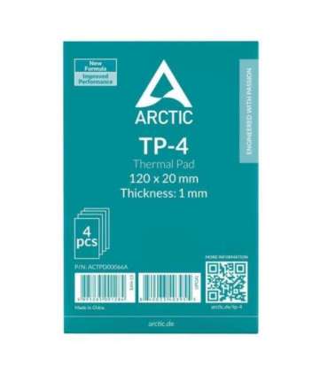 CPU COOLER ACC THERMAL PAD 4PK/120X20X1.0 ACTPD00066A ARCTIC