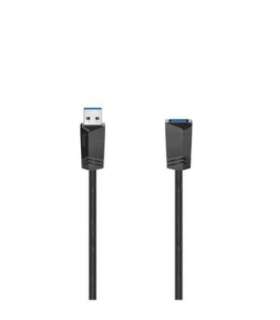 Kaabel Hama USB A 3.0 pikendus, 1,5m