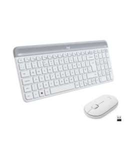 Desktop Logitech Slim Combo MK470 SWE (W), valge