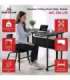 Folding desk, mobile MC-126 L/B