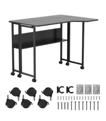 Folding desk, mobile MC-126 L/B