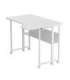 Folding desk, mobile MC-126 L/W