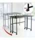 Folding desk, mobile MC-1250 L/B