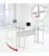Folding desk, mobile Mc-1250 L/W
