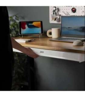 Flat under-desk drawer ER-302 W