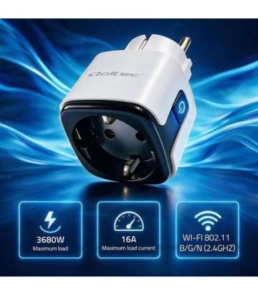 Smart WiFi socket 16A Timer Energy meter